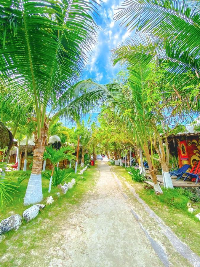 Eco Cabanas Bluekay Hotel Mahahual Exterior foto