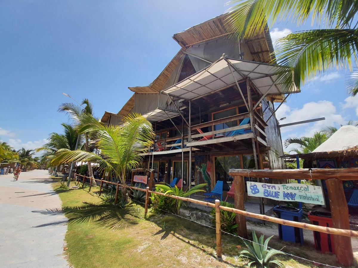 Eco Cabanas Bluekay Hotel Mahahual Exterior foto