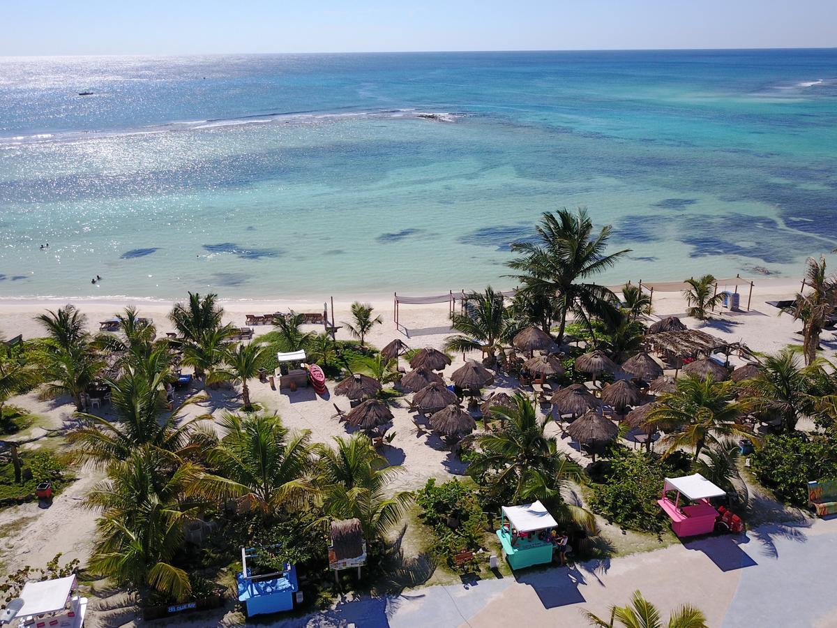 Eco Cabanas Bluekay Hotel Mahahual Exterior foto